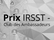 Le premier prix IRSST-Club des Ambassadeurs du Palais des congrès de Montréal