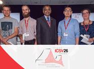 Prix pour les meilleurs articles d’étudiants à l'ICSV26