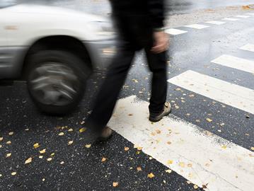 Accident de la route au travail : qu’en est-il des travailleurs piétons?