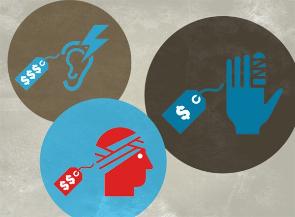 Combien coûte une lésion professionnelle ? 