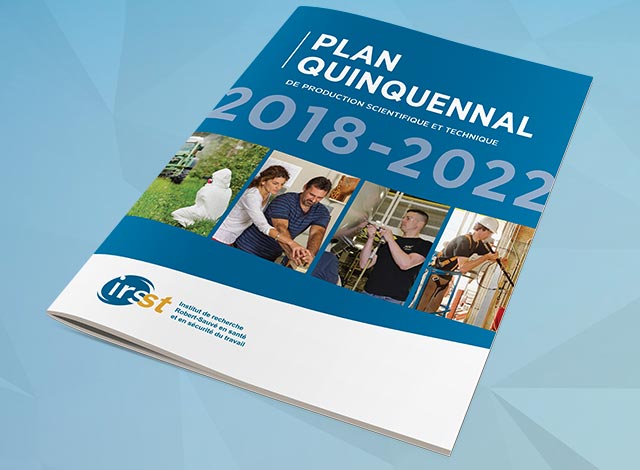Plan quinquennal de production scientifique et technique 2018-2022
