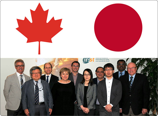 Visite d’une délégation de l’University of Occupational and Environment Health du Japon