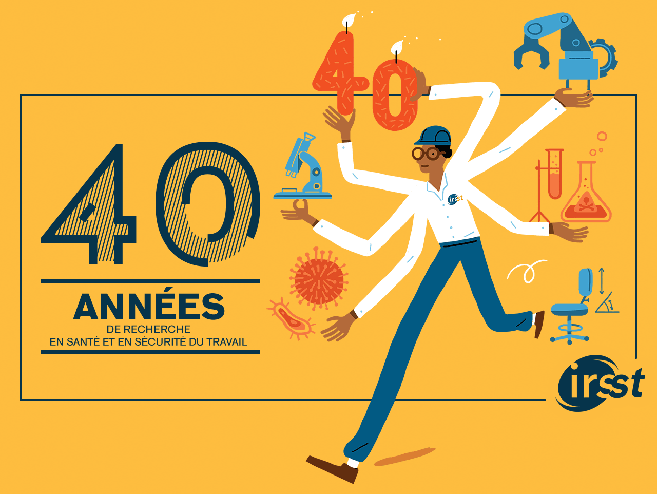 40 ans de recherche en santé et en sécurité du travail