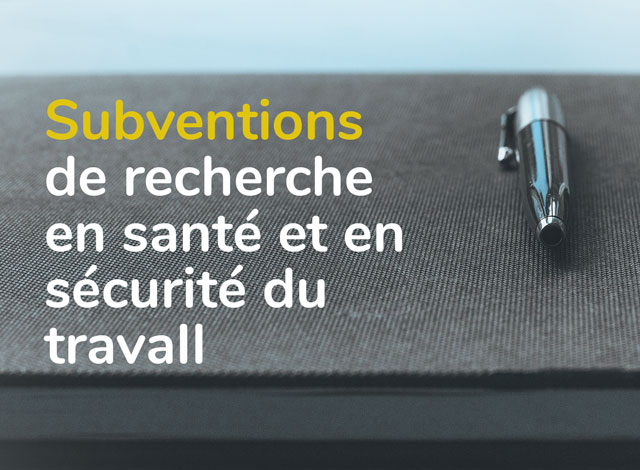 Suspension temporaire des programmes réguliers de subvention de recherche
