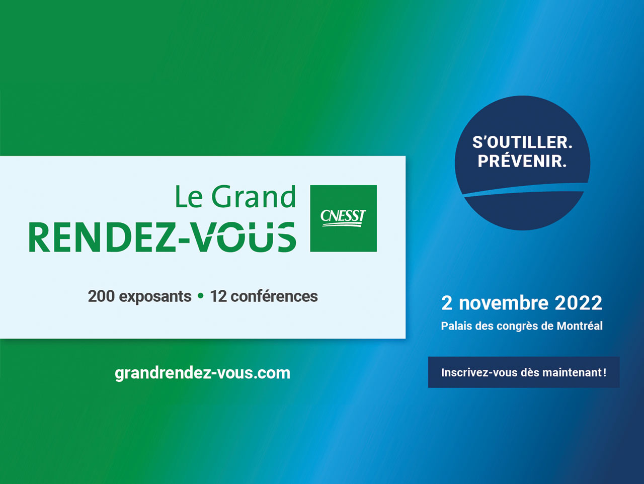 Le Grand Rendez-vous de la CNESST 2022