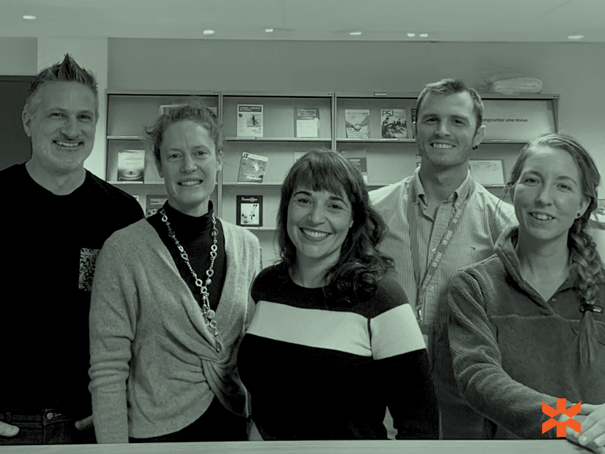 Six membres du personnel scientifique de l’IRSST au CReSP