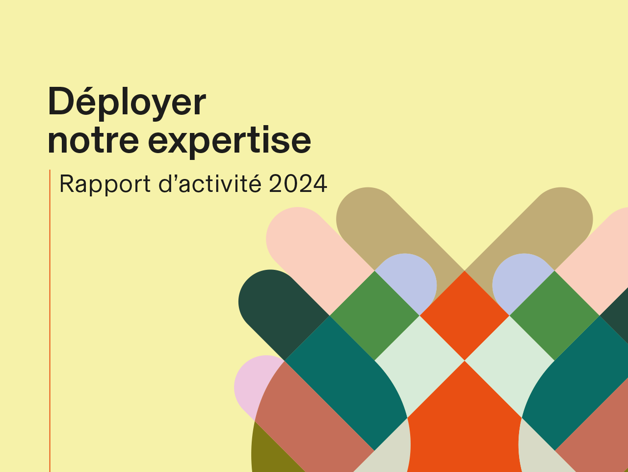 Rapport d’activités 2024 - <em>Déployer notre expertise</em>