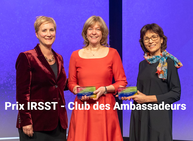 Prix IRSST club des embassadeurs