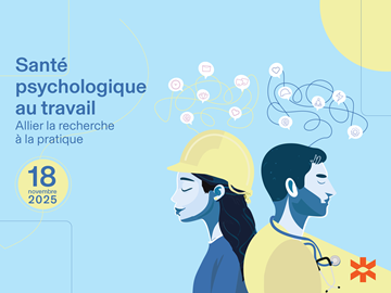 Colloque IRSST 2025 - santé psychologique au travail