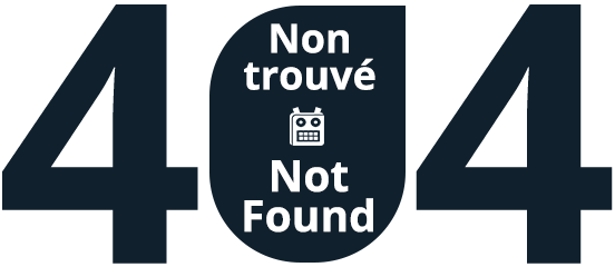 404 - Non trouvé - Not Found